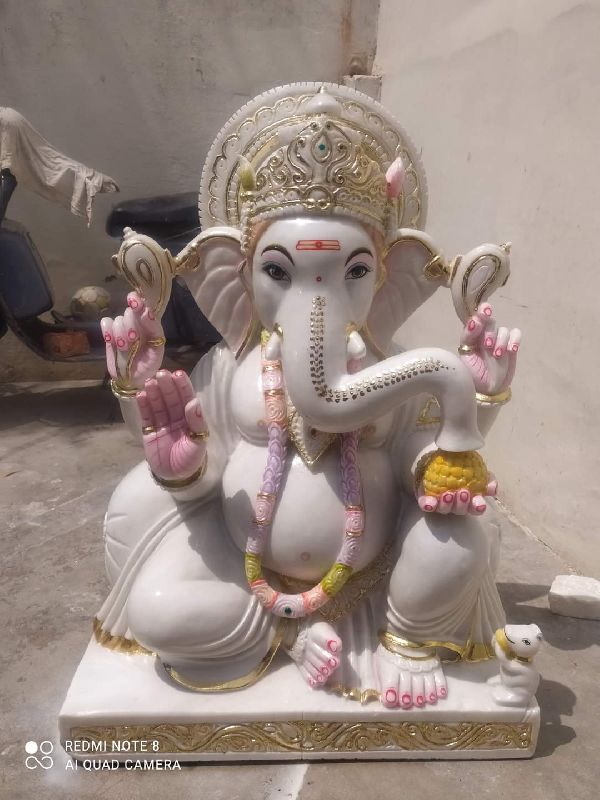 Marble Ganesha  Statue