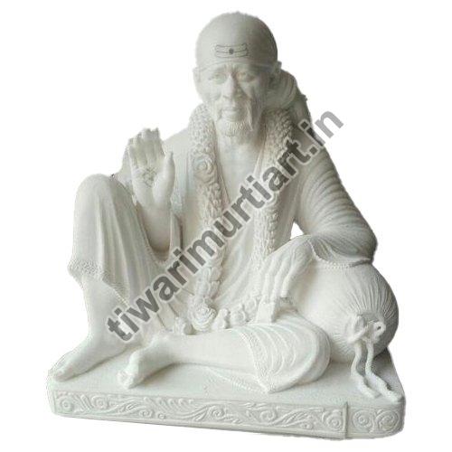 27 Inch Marble Sai Baba Statue