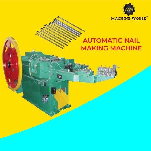 Steel GWN-4 Automatic High Speed Wire Nail Making Machine, 5 Hp, 25 To 100  Mm at Rs 200000/unit in Amritsar