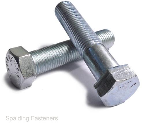 High Tensile Zinc Threaded Hex Head Bolts