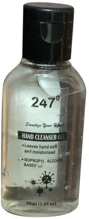 50 ml Hand Cleanser Gel, Color : Transparent