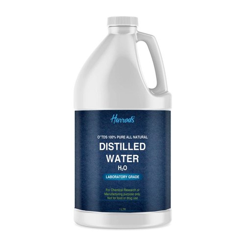 Distilled water, Packaging Type : Bottle