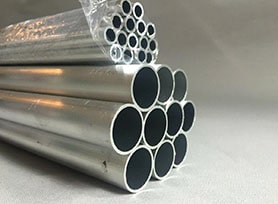 Aluminium 2024 Pipes And Tubes, Length : Double Random, Single Random, Cut Length