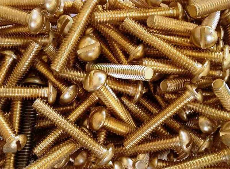 Brass fasteners, Length : 3 mm to 254 mm