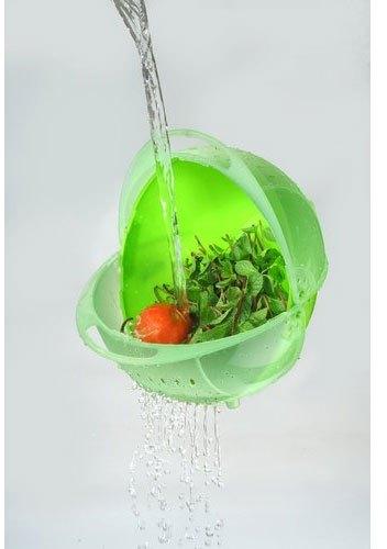 Plastic Fruit And Vegetables Basket, Shape : Circular