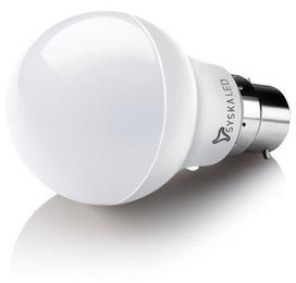 Round Syska LED Bulb, Lighting Color : Pure White