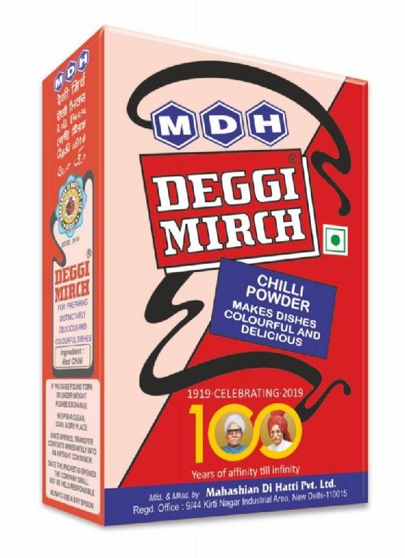 Natural MDH Deggi Chilly Powder, for Cooking, Certification : FSSAI Certified