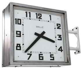 Sqaure Stainless Steel Office Wall Clock, for Home, Specialities : Scratch Proof, Rust Free
