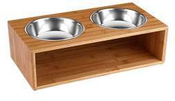 Polished Pet Bowl with Storage, Style : Modern