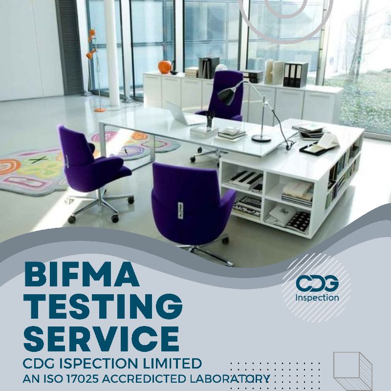ANSI/BIFMA X6.42021 Testing Services CDG Inspection Ltd, Gurugram
