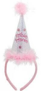 Birthday Princess Cone Headband