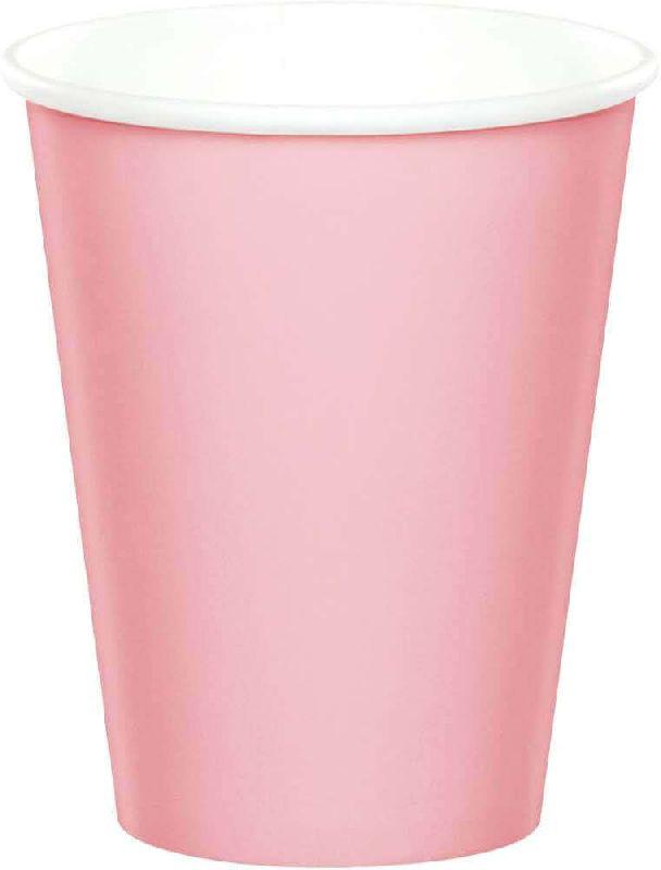 Flamingo Pink Paper Cups, Size : 270 Ml