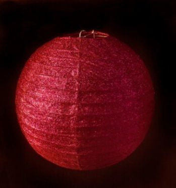 Glitter Red Lantern