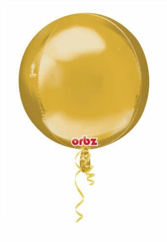 Golden Orbz Balloon