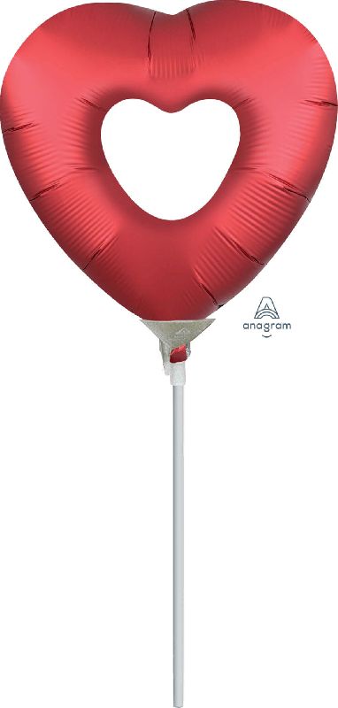 Mini Sangria Open Heart Balloon