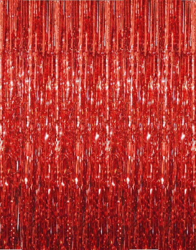 Red Foil Curtain