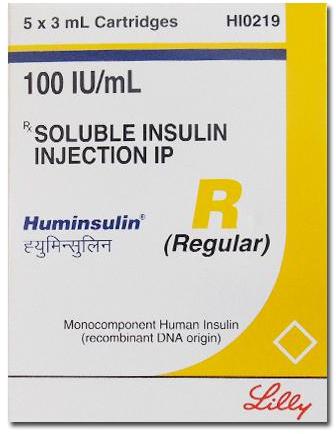 Humaject R 100IU/ml Injection