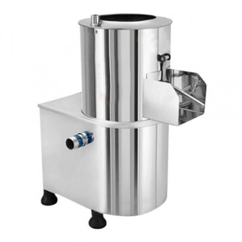 Stainless Steel Potato Peeler Machine, for Commercial, Power : 1-2 kw