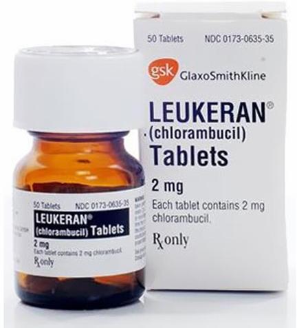 Leukeran Chlorambucil tablets