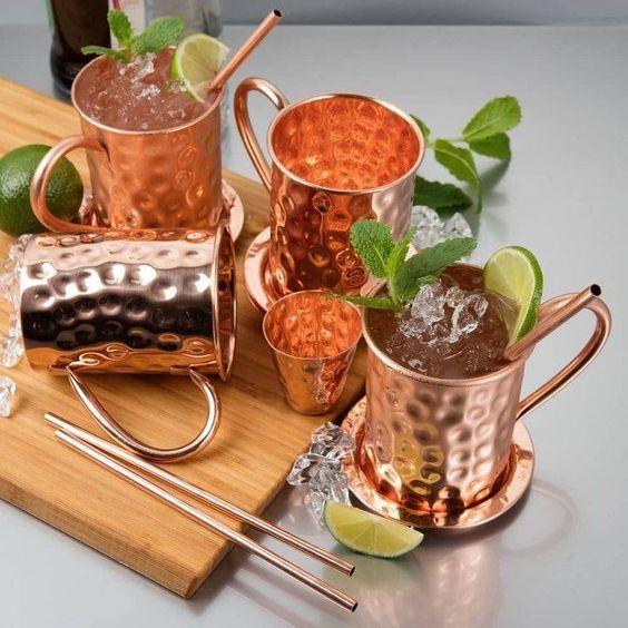 Copper Mug With Handle