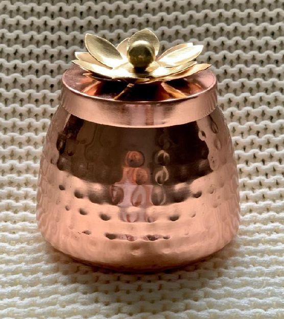 Metal Gifting Jar Copper Plating, Size : 4inch