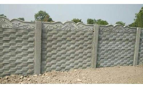 Polished RCC Compound Wall, for Construction, Size : Standard