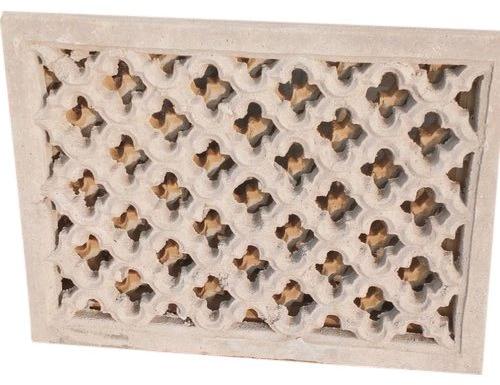 Polished Rectangular Cement Grill, for Construction, Pattern : Plain