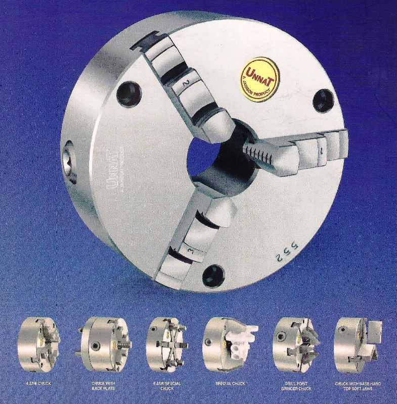 Polished Stainless Steel Lathe Chucks, Size 3600MM, Power 2323