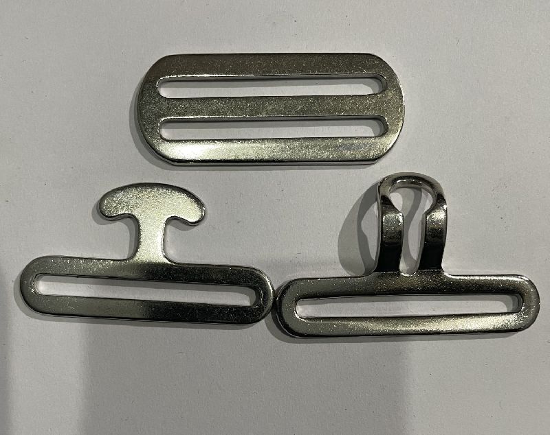 Iron Sheet Buckle Adjusters, Color : Silver