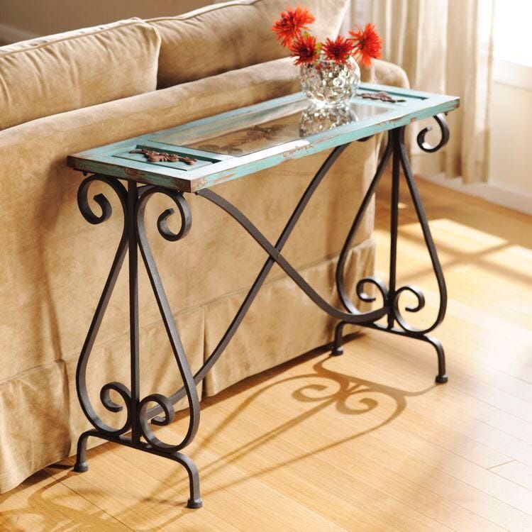 Iron Side Table