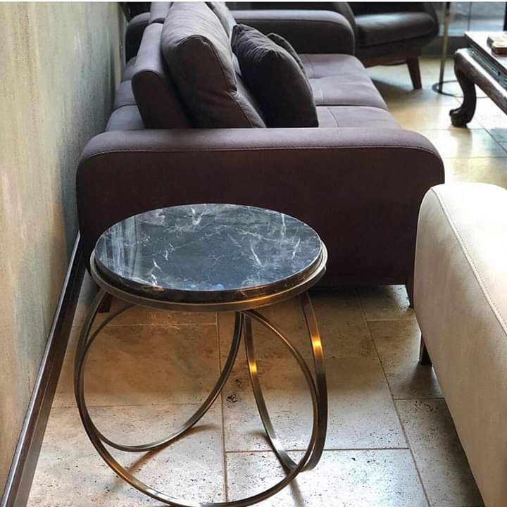 Polished Stainless Steel Side Table, for Home, Hotel, Office, Restaurant, Feature : Easy To Assemble
