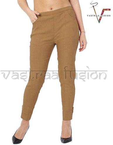 Skin Colour Slim Fit Stylish Look Casual Wear Light Brown Men Trousers at  Best Price in Bhubaneswar  Subhadra Enterprises