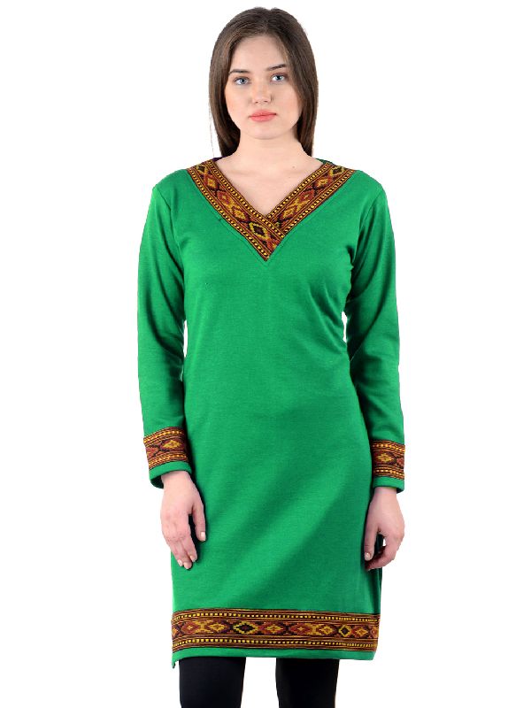 Ladies Stylish Woolen Kurti at Best Price in Ludhiana | Khushboo Knitwears
