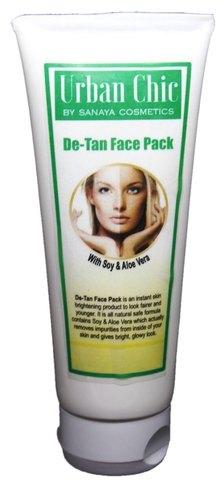 Urban Chic De Tan Face Pack, Packaging Size : 65ml