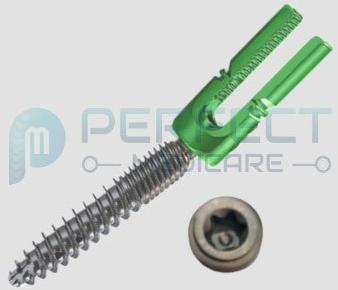 Dual Thread Reduction Poly Axial Screw, Color : Green, Blue, Pink, Black
