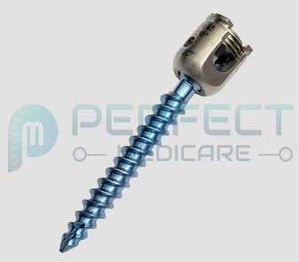 Titanium Premium Poly Axial Screw, Length : 25mm, 30mm, 35mm, 40mm, 45mm, 50mm