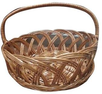 Cane Basket, Shape : Round