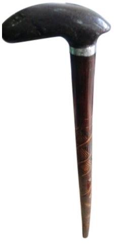 Cane Walking Stick, Color : Brown