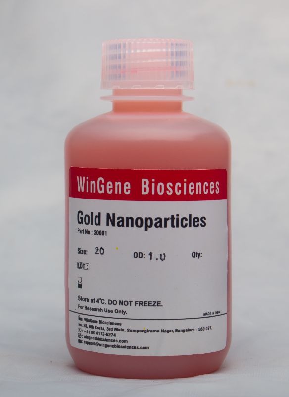 WinGene Biosciences Colloidal Gold Nanoparticles, Classification : 99%