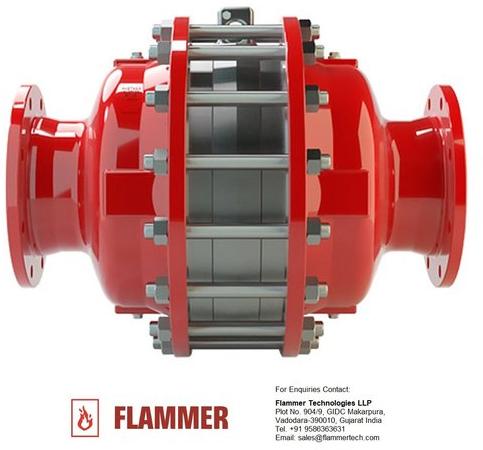 Carbon Steel Flame Arrestor, Color : Red