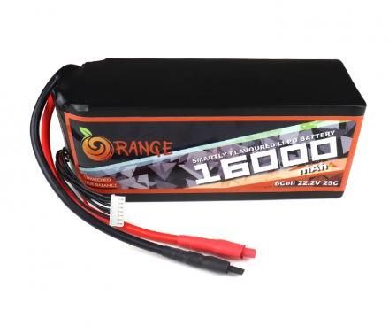 16000mAh 6S Lithium Polymer Battery Pack