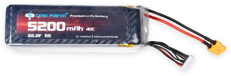 6S 5200mAH Lipo Battery