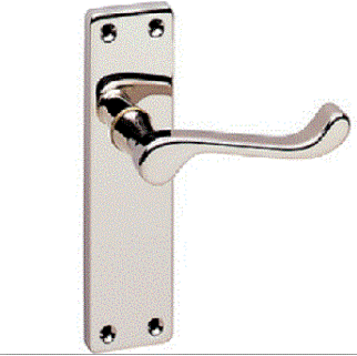 Polished Metal Marina Door Handle, Color : Grey, Silver