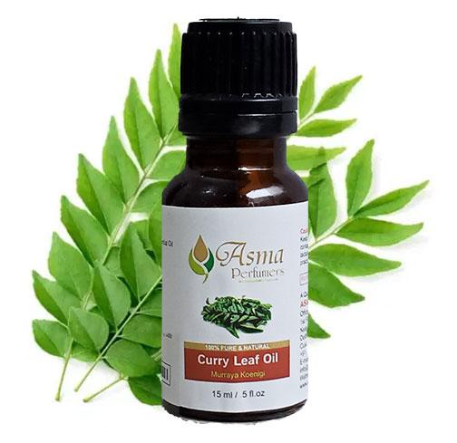 Curry Leaf Essential Oil, Packaging Size : 15ml, 50ml, 100ml, 300ml, 500ml 1000ml