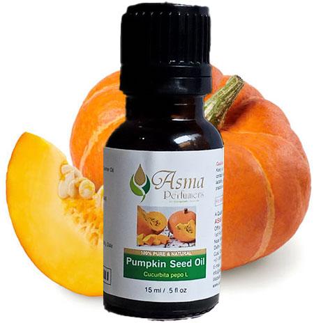 Asma Perfumers Pumpkin Seed Carrier Oil, Packaging Size : 15ml, 50ml, 100ml, 300ml, 500ml 1000ml