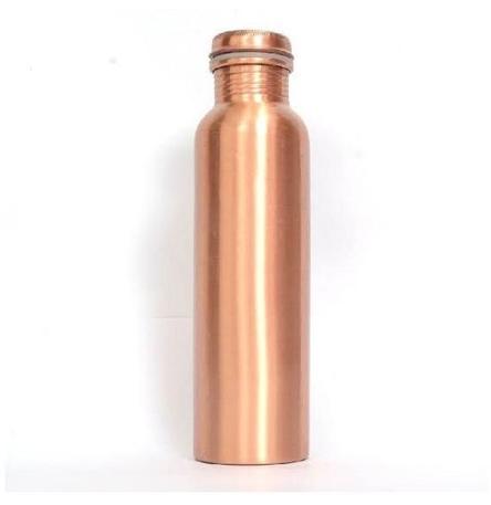 Plain 950 Ml Copper Bottle, Packaging Type : Paper Box