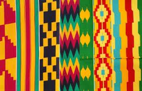 Kente Printed Fabric, for Garments, Specialities : Seamless Finish, Perfect Fitting, Shrink-Resistant