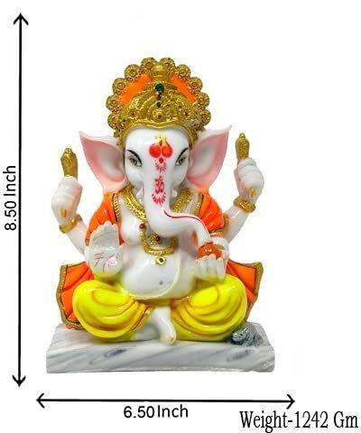 POP Ganesh Statue, Color : Multicolor