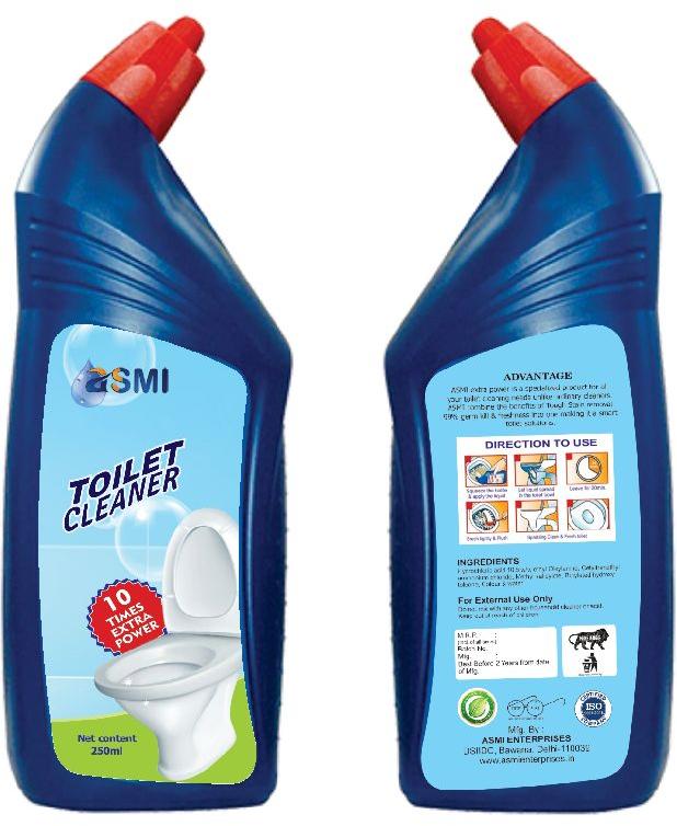 Asmi 250 ml Toilet Cleaner, for Houser Keeping, Packaging Size : 250ml