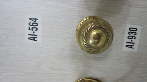 Brass Center Door Knobs